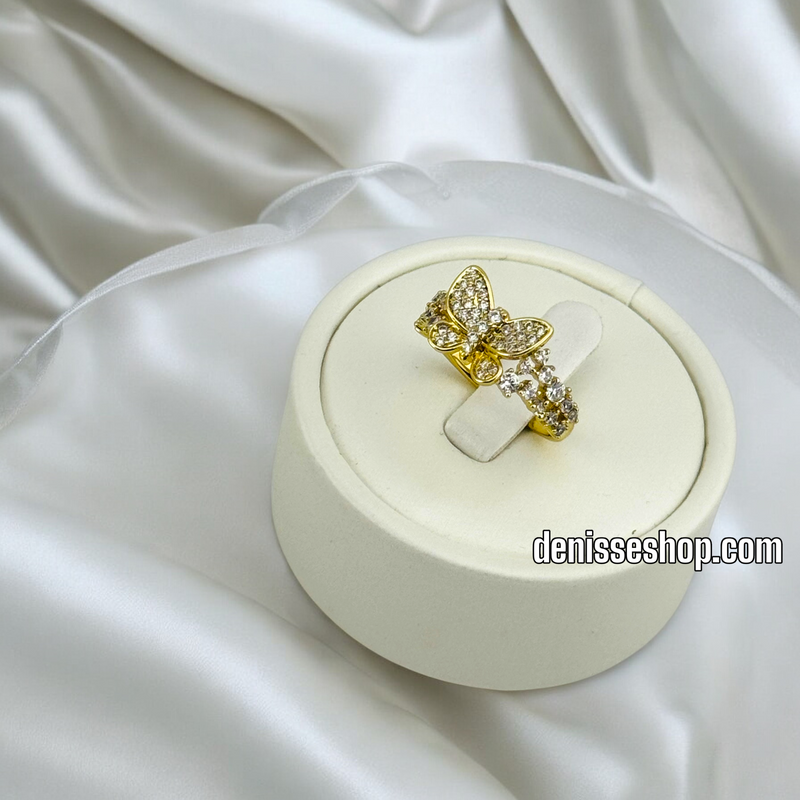 14K BUTTERFLY RING RG290