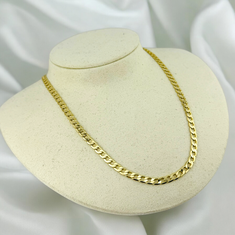 14K CHAIN CUBAN 3MM CH015