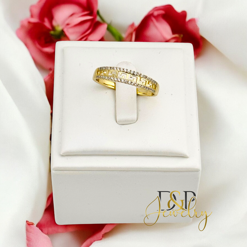 14K DESIGN BAND RING RG379