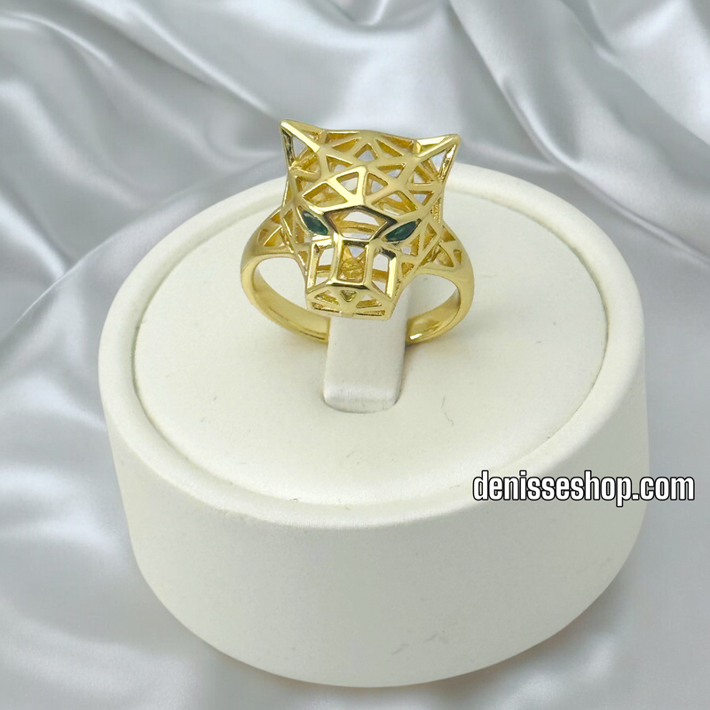 14K WOMEN PUMA GOLD RING RG344