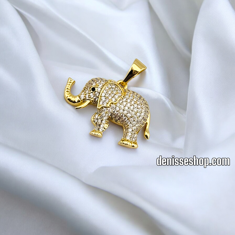 14K WOMAN/GIRL ELEPHANT PENDANT P611