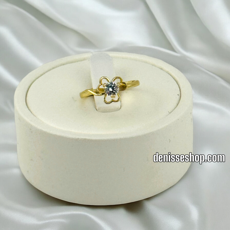 14K WOMEN/GIRL CLOVER RING RG275