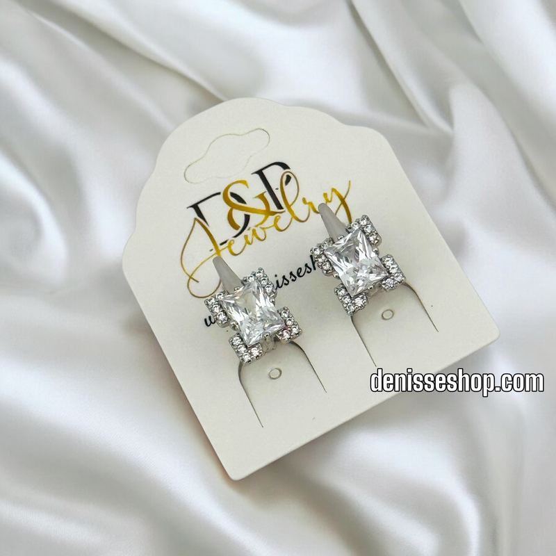 ELEGANT SILVER EARRINGS E782