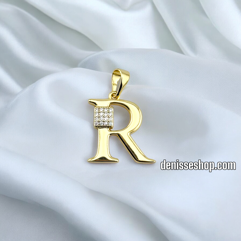 14K FASHION LARGE LETTER PENDANT P645