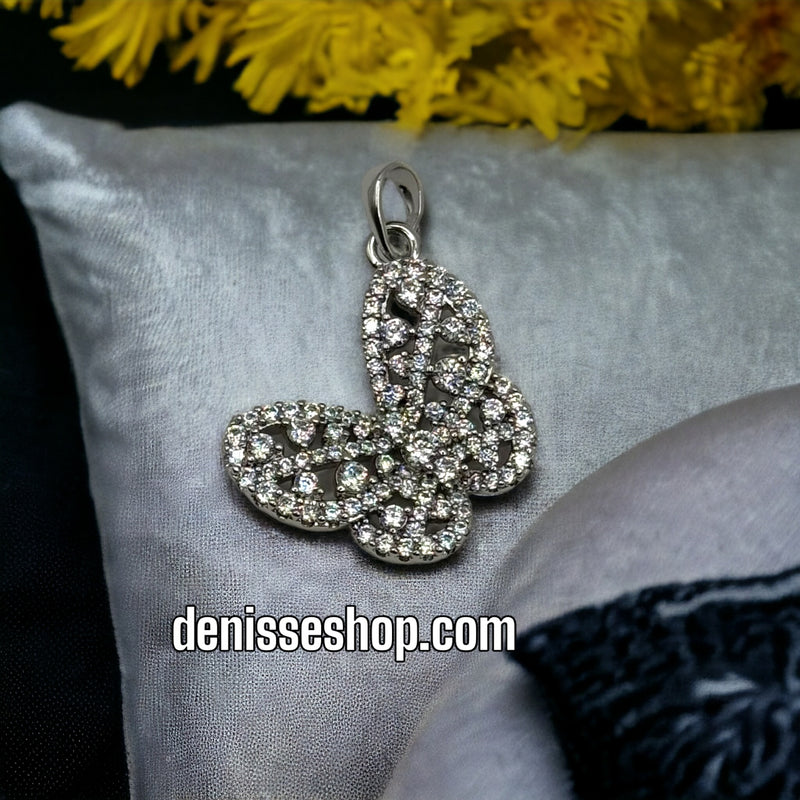 SILVER BUTTERFLY PENDANT P170