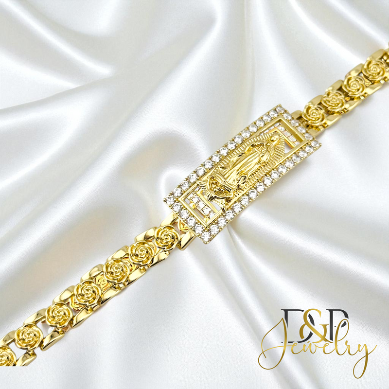 14K MARY VIRGIN BRACELET BR793