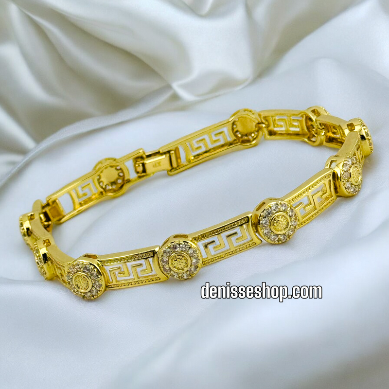 14K FASHION GOLD BRACELET BR448