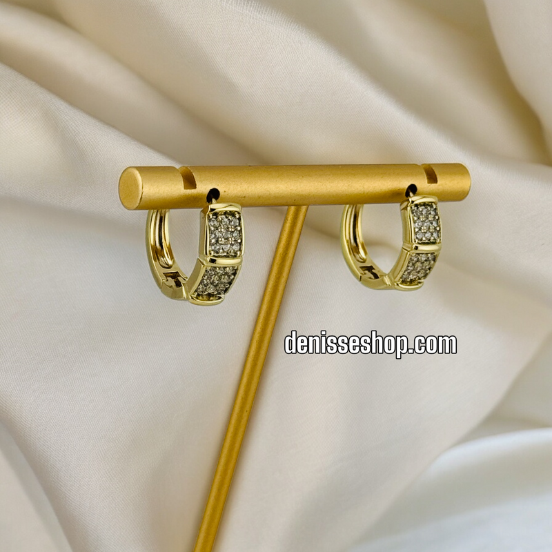 14K GOLD HOOPS HP399