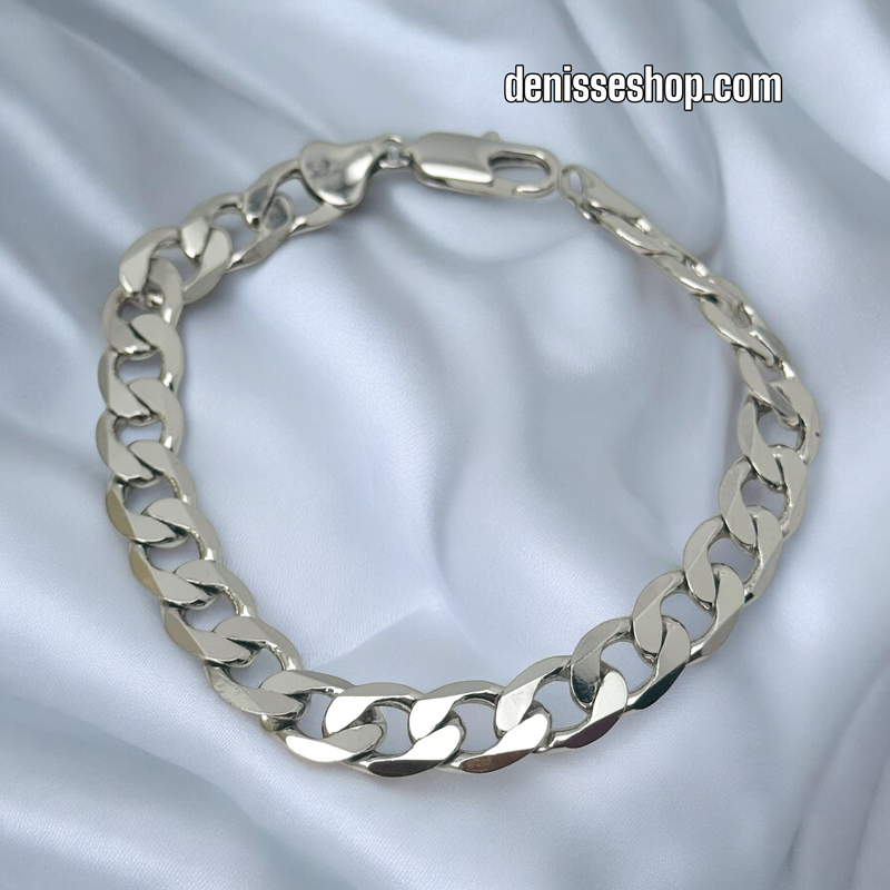 CUBAN SILVER BRACELET BR628