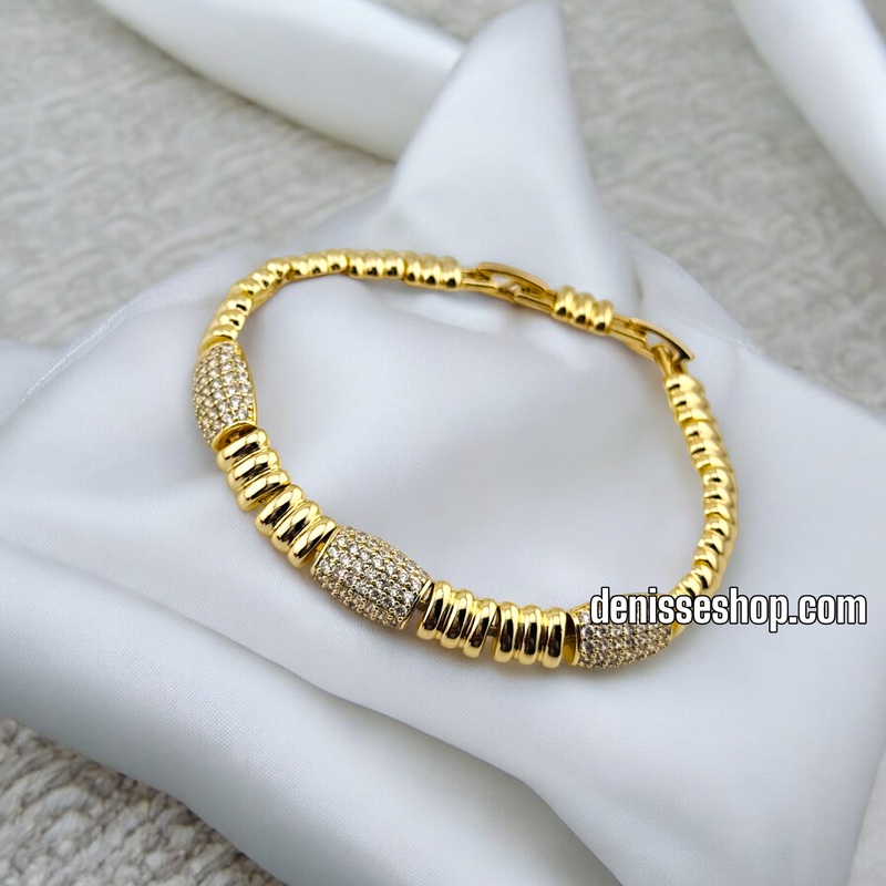 14K FASHION SNAKE BRACELET BR658