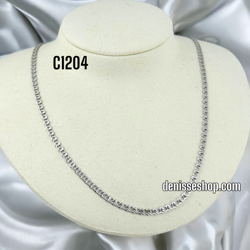 FASHION SILVER CHAIN 5MM C1204