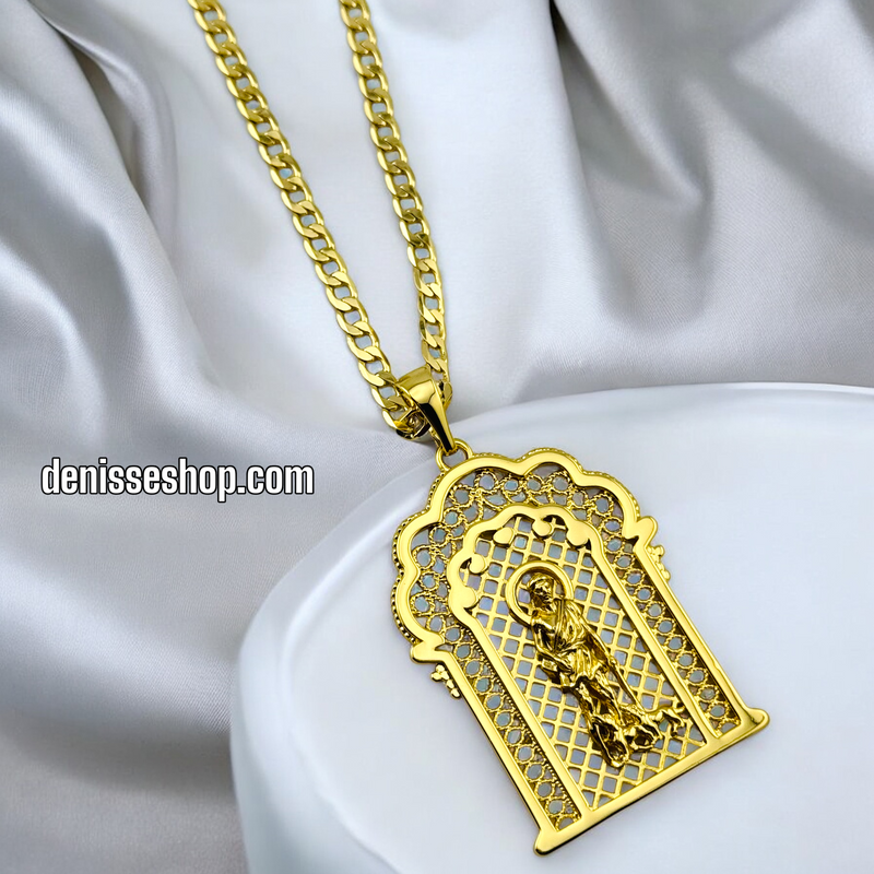 14K SAINT LAZARO MEN PENDANT P521