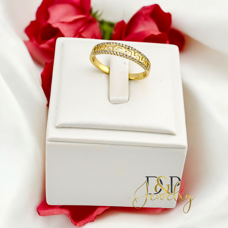 14K DESIGN BAND RING RG379