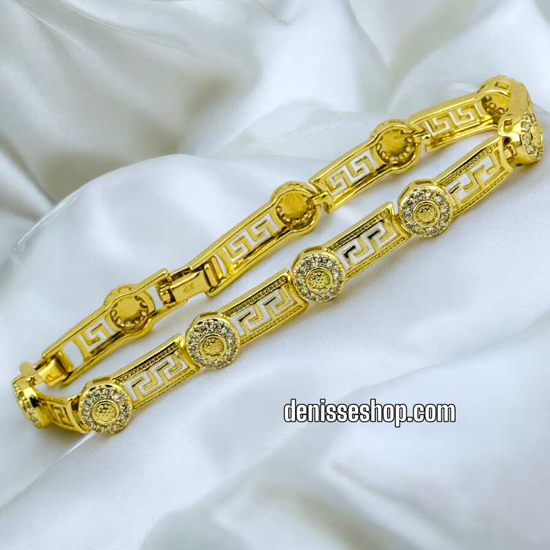 14K FASHION GOLD BRACELET BR448