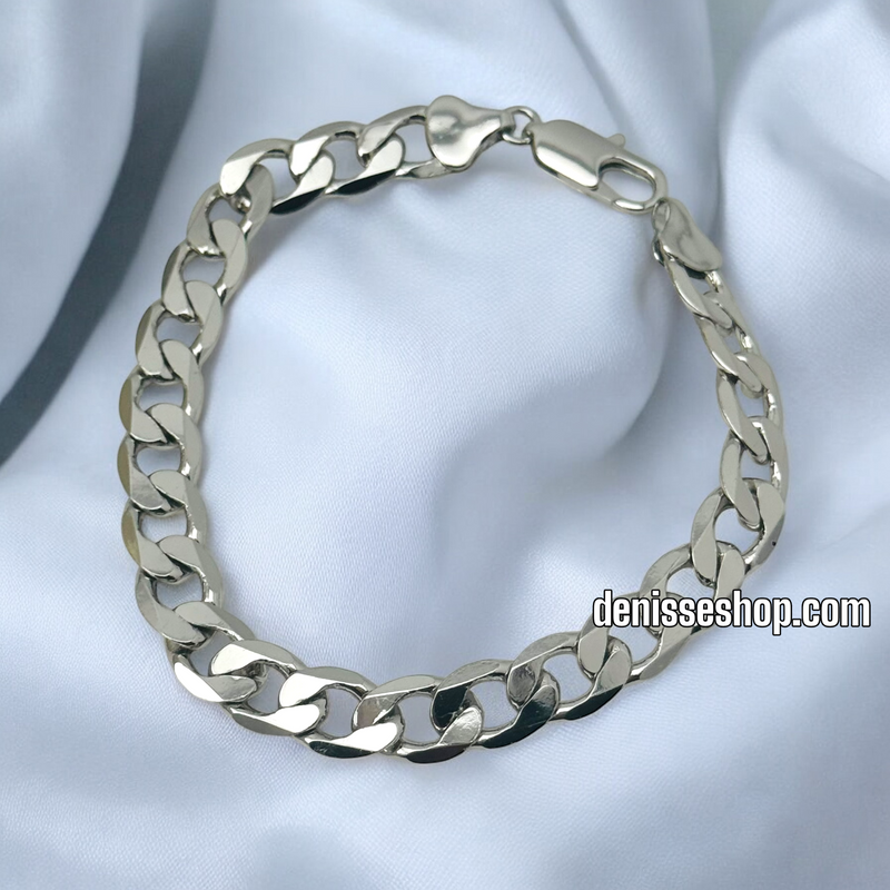 CUBAN SILVER BRACELET BR628