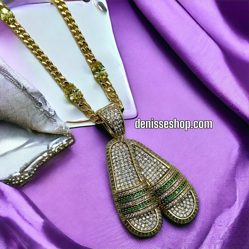 18K Fashion Pendant P186 (Chain not included)