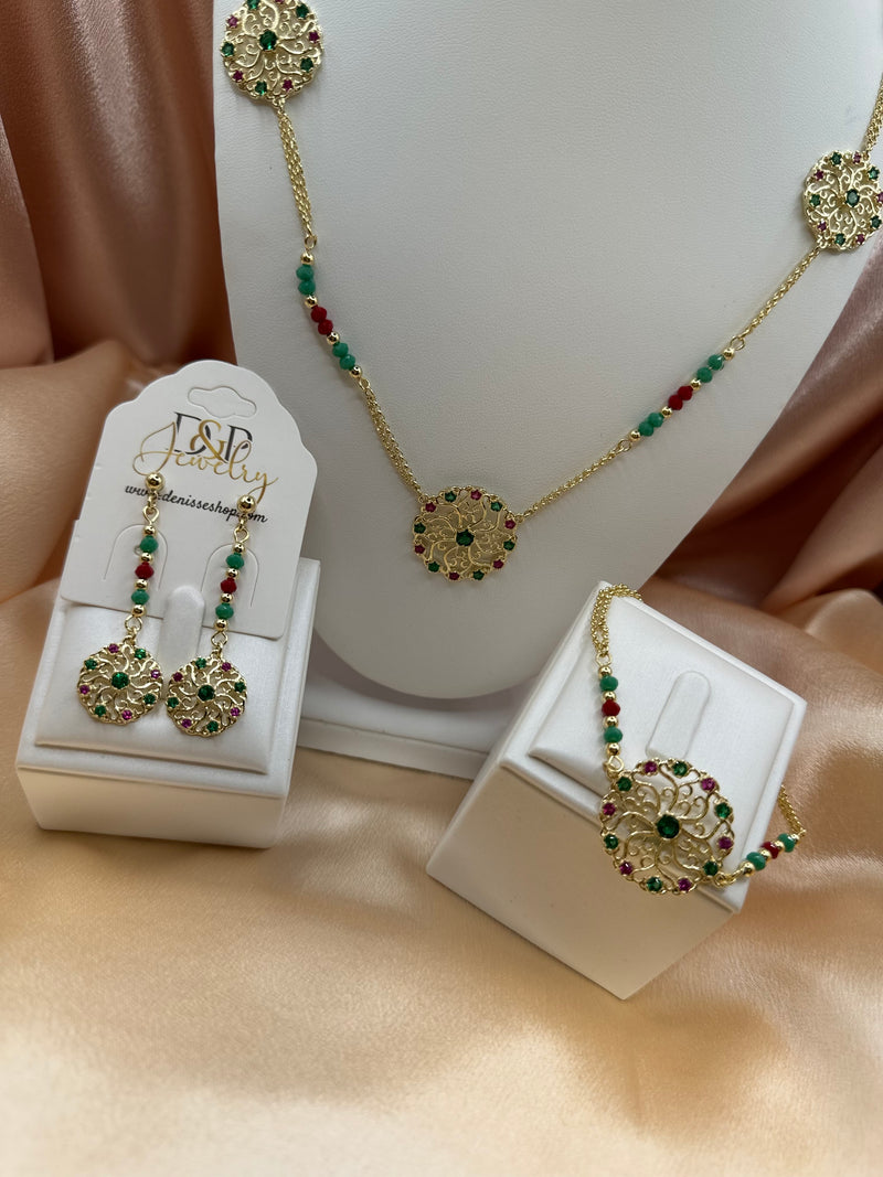 14K FASHION NECKLACE SET C1152