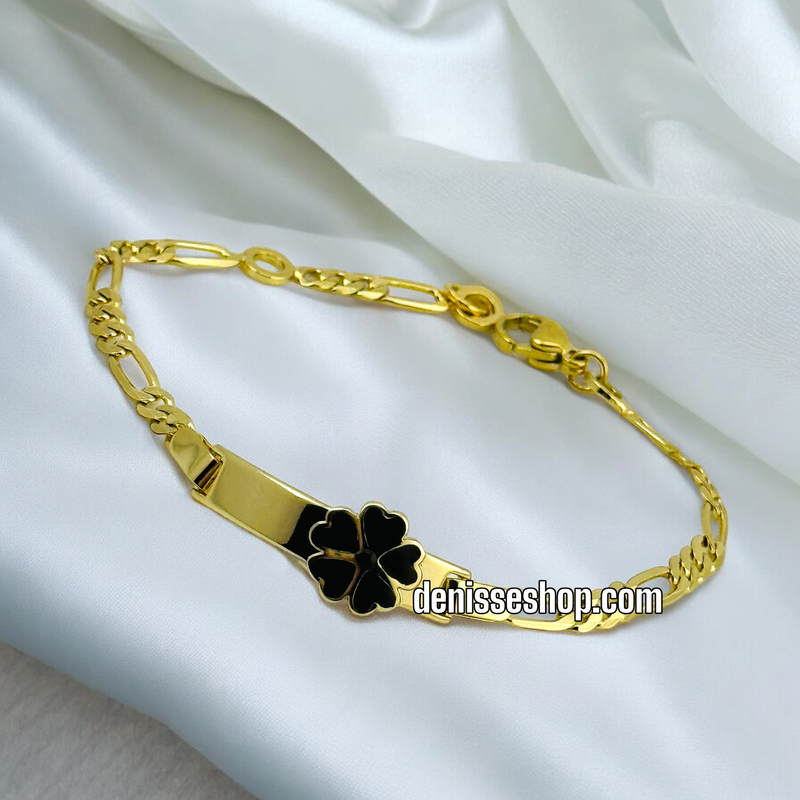 14K GIRL FLOWER BRACELET BR445