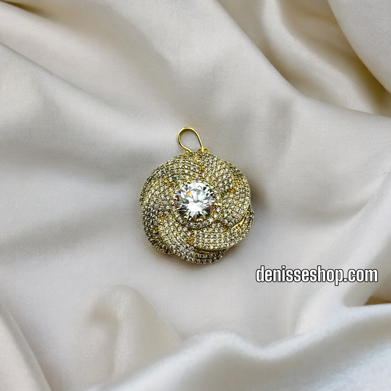 14K ROSE PENDANT P378