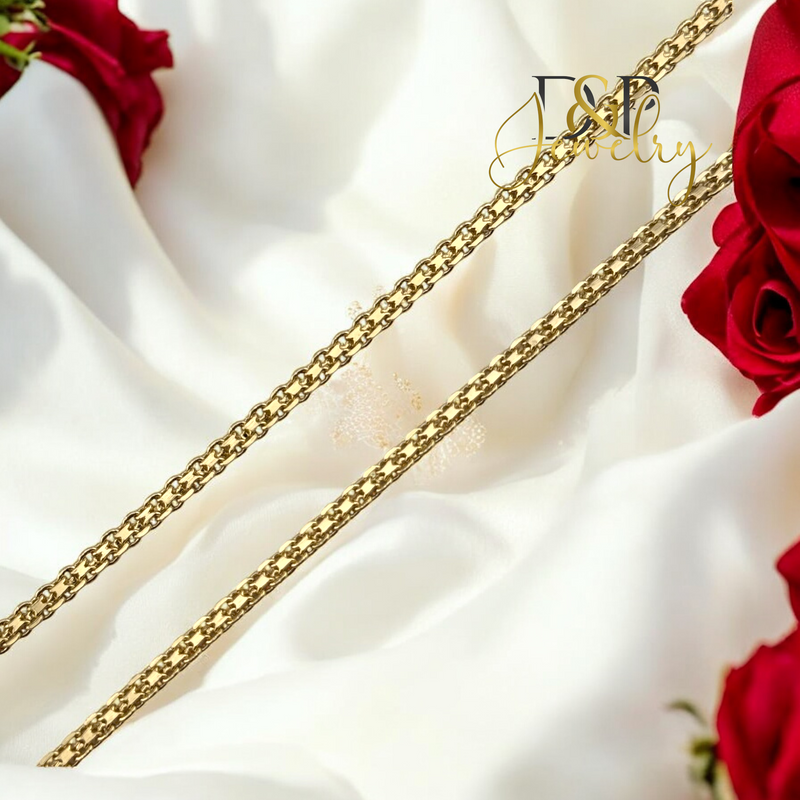 14K FANCY THIN CHAIN 2MM CH125