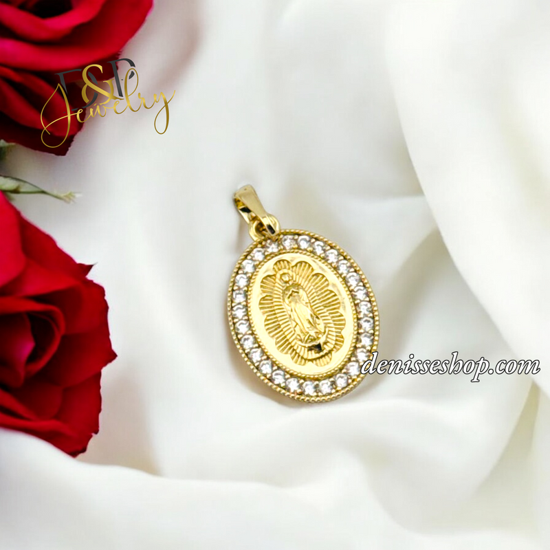 14K WOMEN/GIRL MARY SMALL PENDANT P688