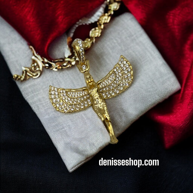 14K ANGEL PENDANT P230 (CHAIN NO INCLUDED)