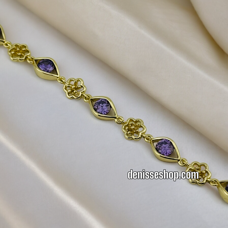 14K PURPLE BRACELET BR362