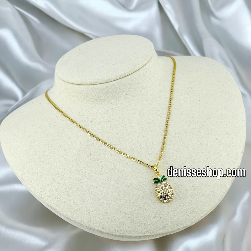 14K PINEAPPLE  PENDANT P449