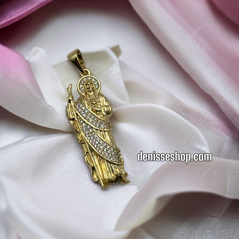 14K SAINT JUDE MEN PENDANT P325