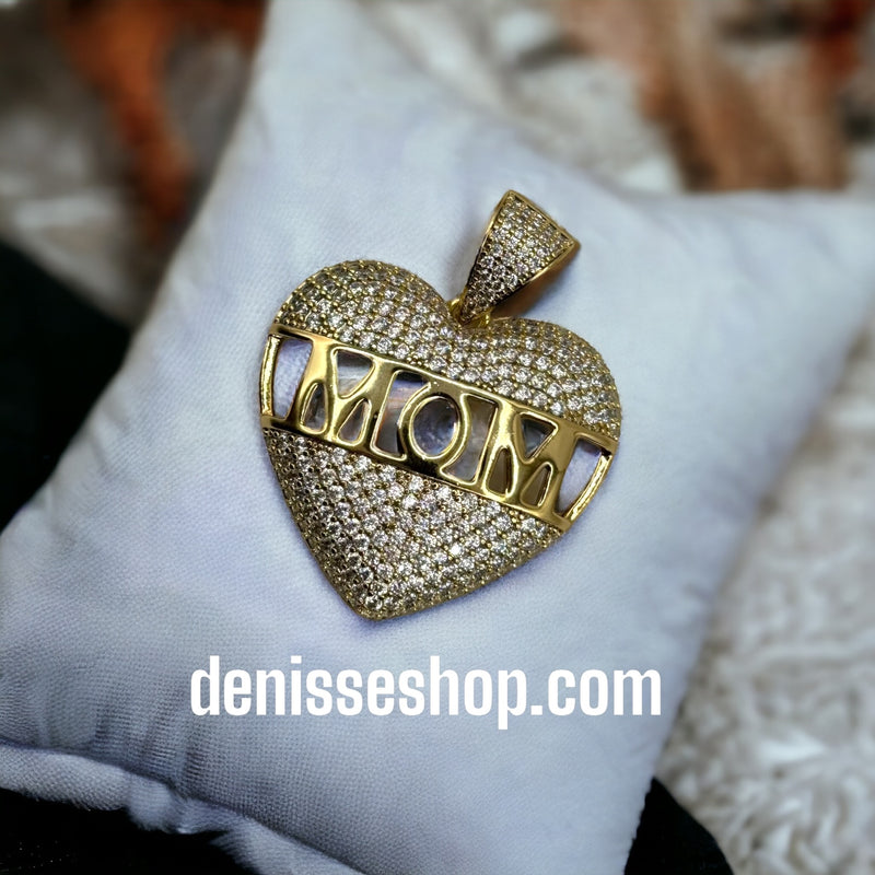 18K MOM Pendant P151