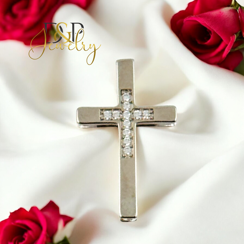 SILVER CROSS PENDANT P855