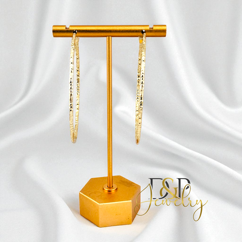 14K GOLD HOOP EARRING HP794