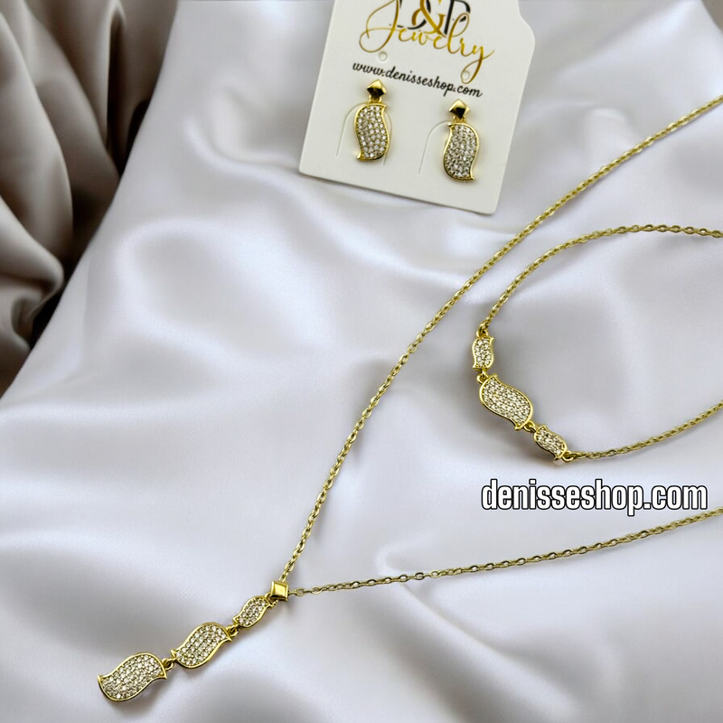 14K WOMAN/ NECKLACE SET N156