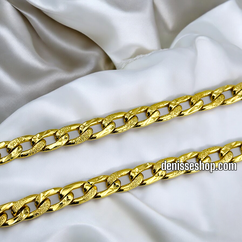 14K CUBAN DIAMOND MEN/WOMEN CHAIN 10MM 20” CH02