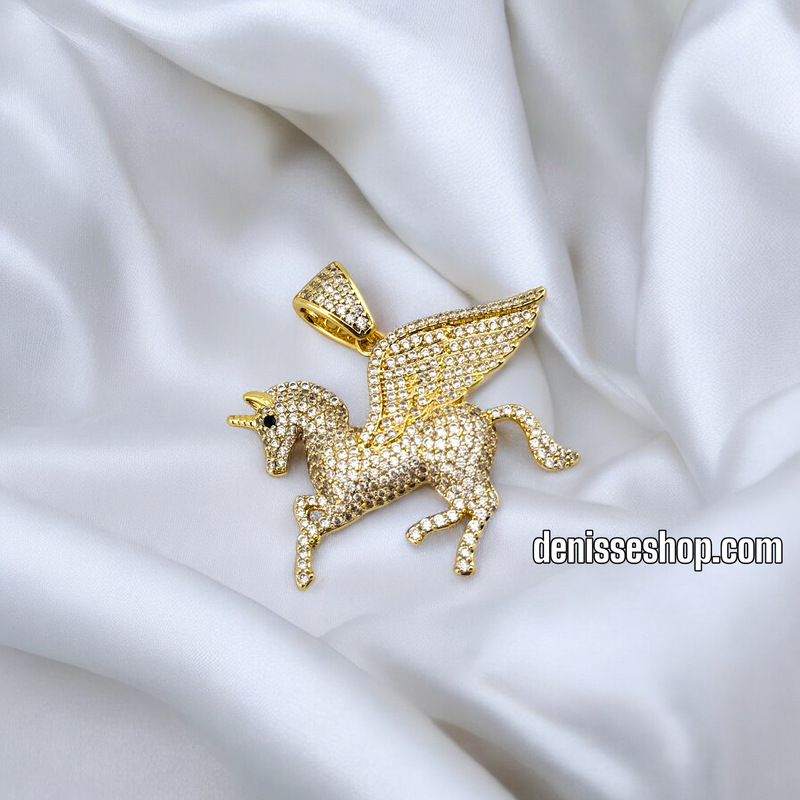 14K WOMEN/GIRL UNICORN PENDANT P629