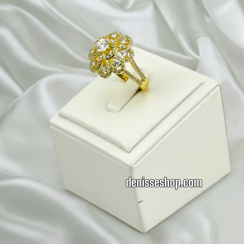 14K FLOWER RING RG202