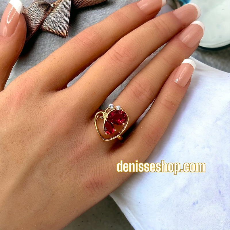 Red Butterfly Ring RG71