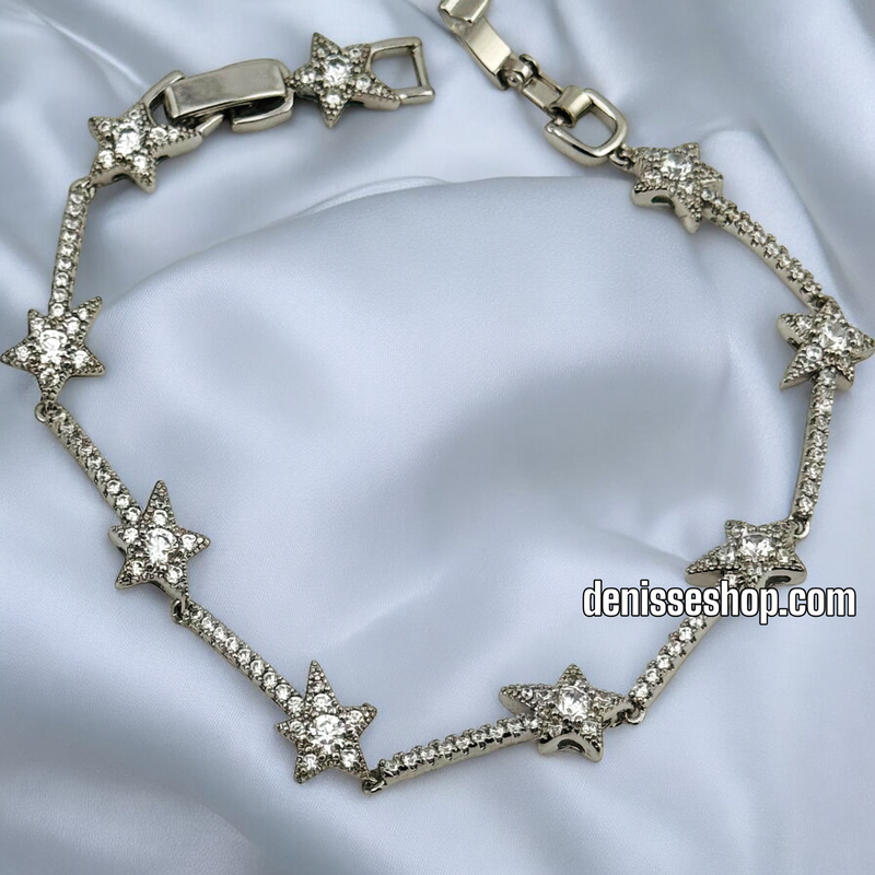 SILVER STAR BRACELET BR625