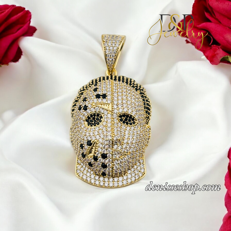 14K MASK PENDANT P703