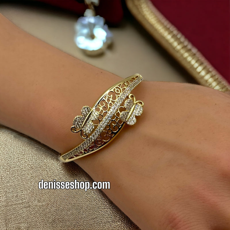 14K BUTTERFLYBRACELET BR223