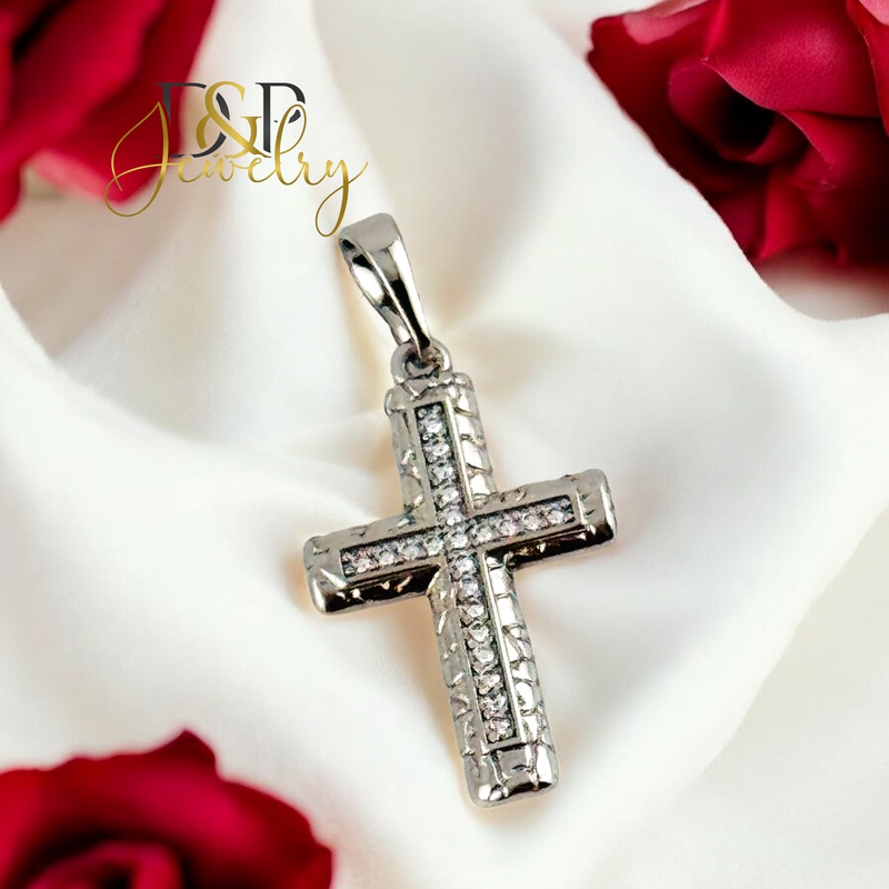 SILVER CROSS PENDANT P860
