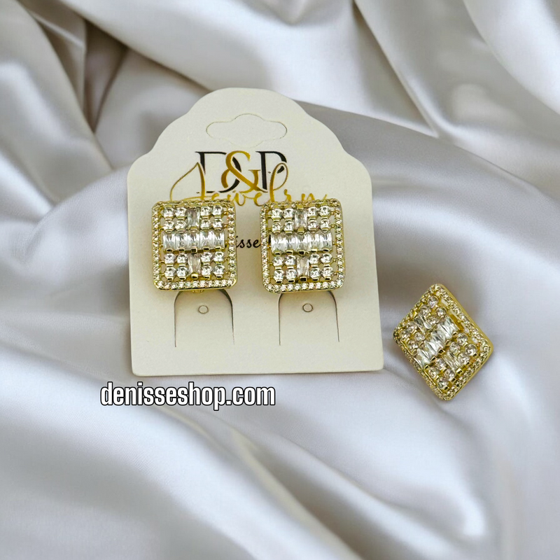 14K LUXURY EARRING E702