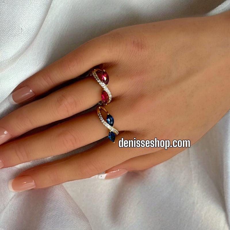 14K RED RING RG123