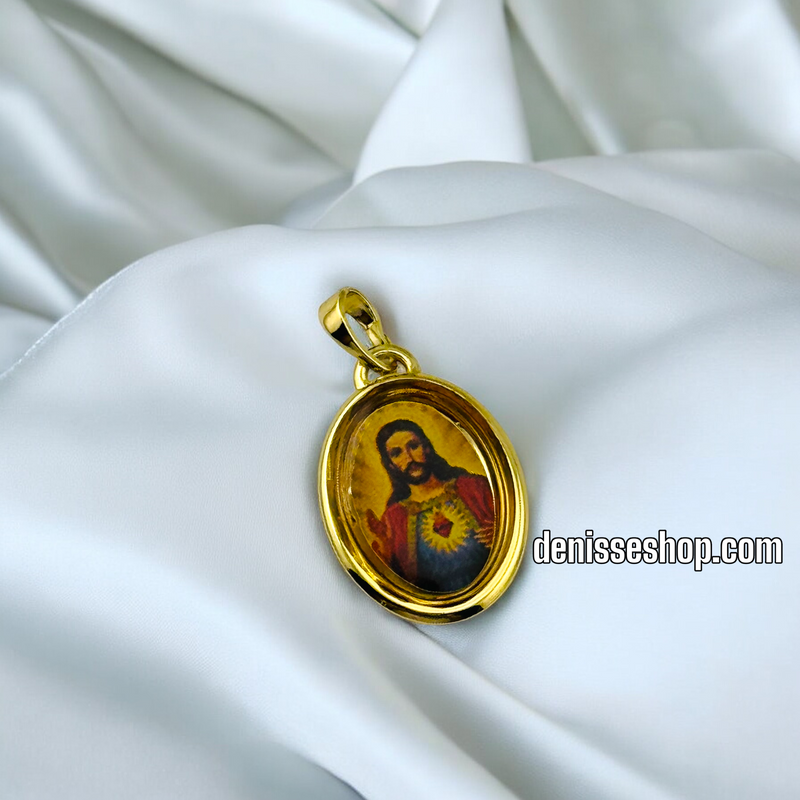 14K WOMEN / GIRL JESUS IMAGE PENDANT P536