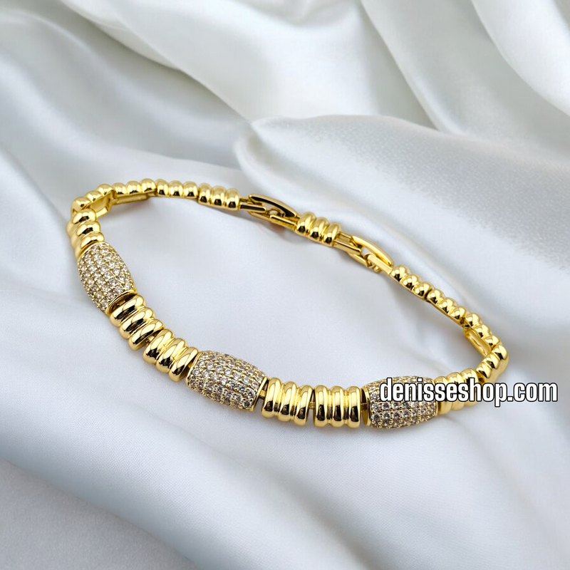 14K FASHION SNAKE BRACELET BR658