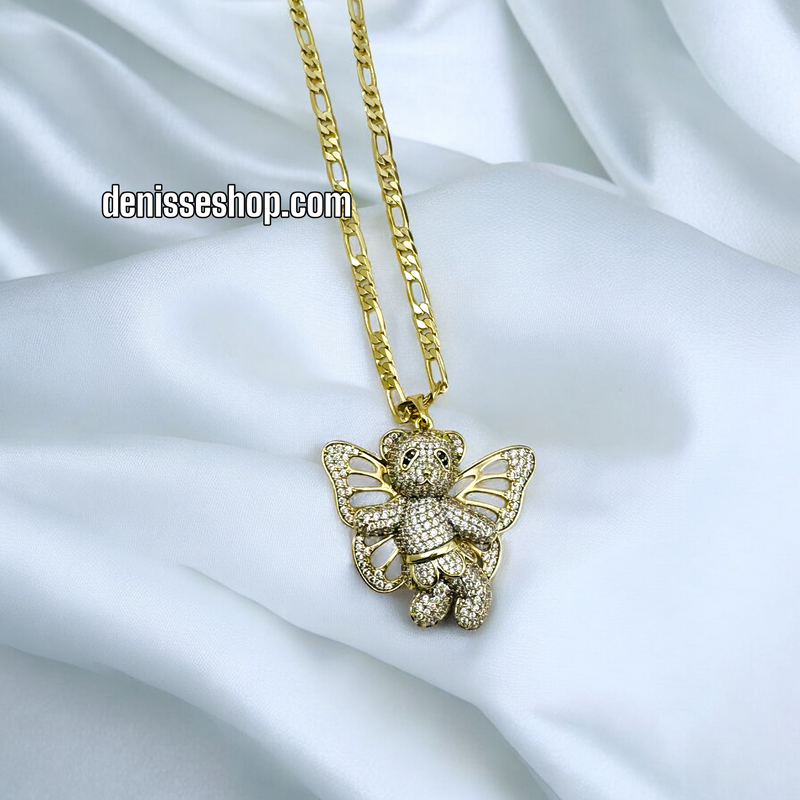 14K BEAR NECKLACE P430