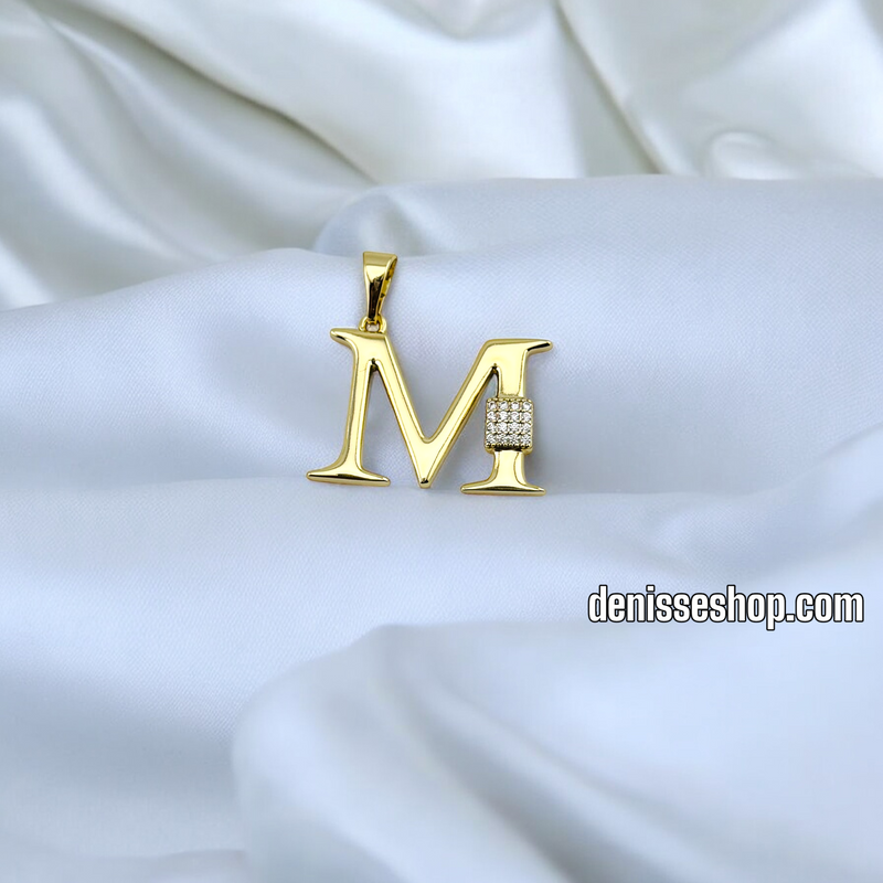 14K FASHION LARGE LETTER PENDANT P645