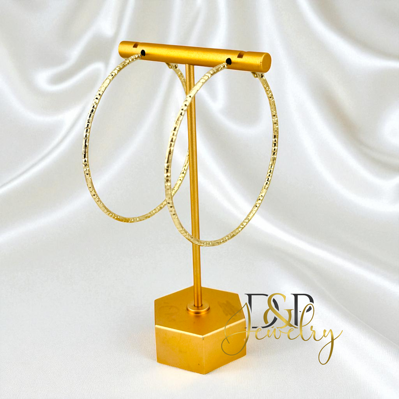 14K GOLD HOOP EARRING HP794