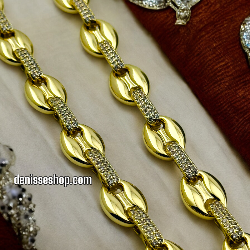 14K GCC FASHION NECKLACE SET N11