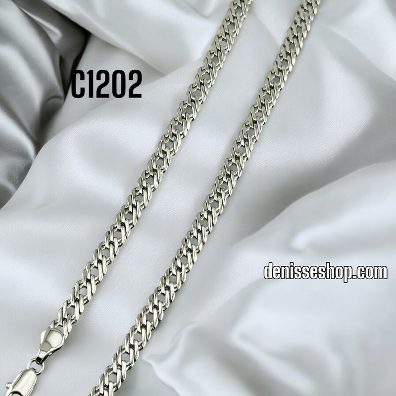 FASHION SILVER CHAIN 5MM C1202